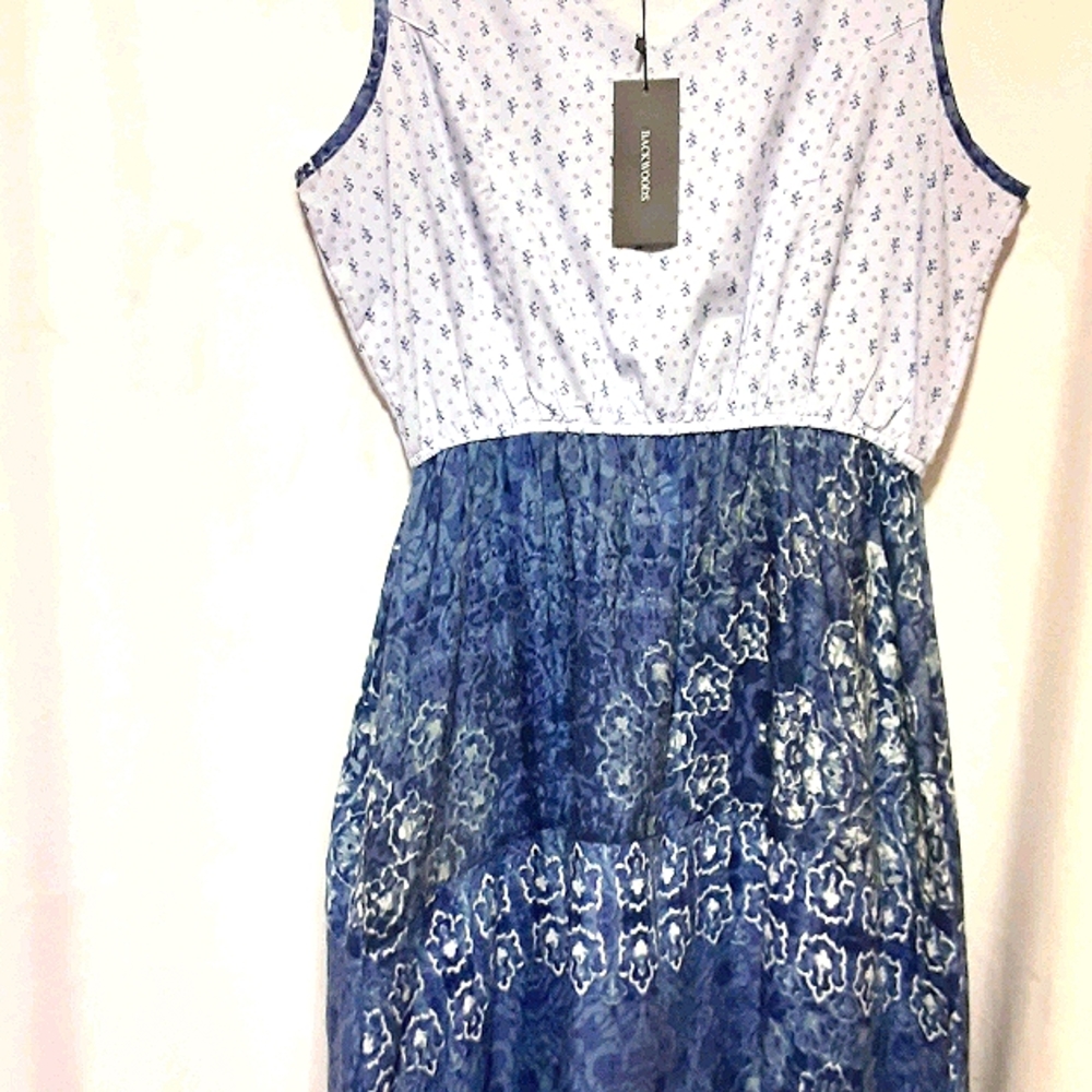 Sleveless Cotton Dress - Sz. L